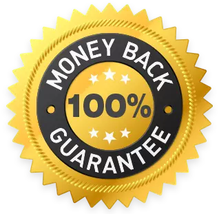 Synaptigen 180-day money-back guarantee seal for Synaptigen